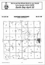 Fancher Township, Edmore, Directory Map, Ramsey County 2007